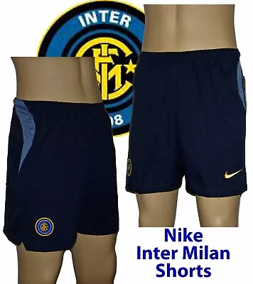 Inter Milan Nike Player Total 90 Football Shorts Size Small (118779-451) 2004/05 • £24.99