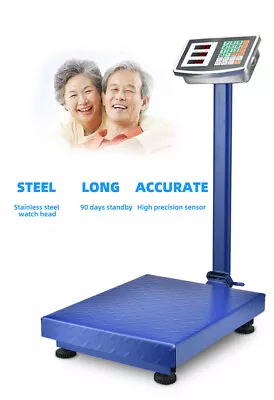 Digital Electronic Platform Scale Portable Floor Scale 150KG 220V • $64