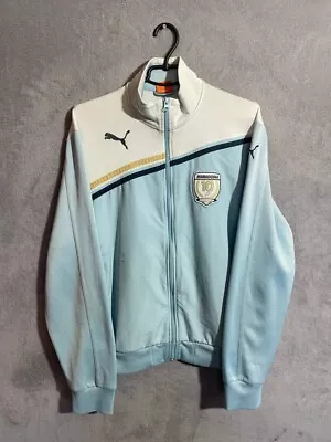 Diego Maradona #10 Puma King Track Top Football Soccer Jacket Blue Mens Size L • $93.49