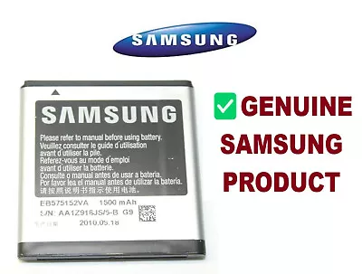 Samsung EB575152VA OEM Battery Captivate SGH-i897 I917 Vibrant SGH-T959 • $17.99