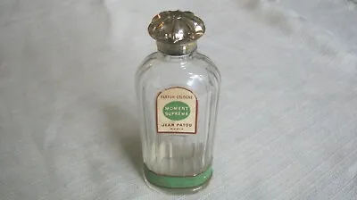 Vintage Moment Supreme Jean Patou Paris Parfum Cologne Bottle • $4.99