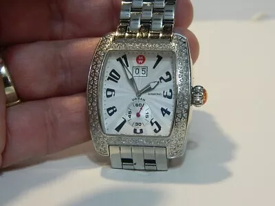 MICHELE URBAN Diamond Deco  Wrist Watch Men Ladies • $795
