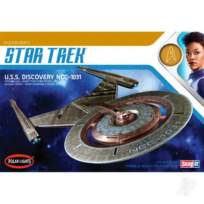 £44.99 • Buy Star Trek U.S.S. Discovery NCC-1031 Polar Lights Model Kit POL961M
