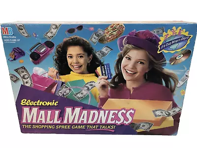 Mall Madness 1996 Electronic Board Game 99.9% Complete Tested/Works • $90