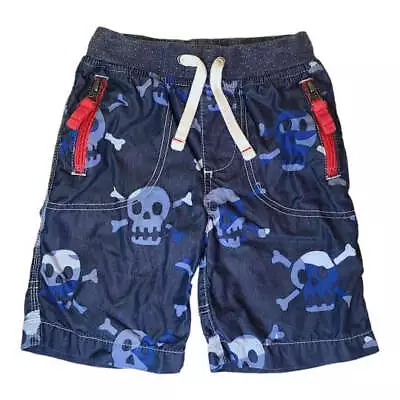 Boys Mini Boden Size 3 Navy Pull-On Shorts • $7.49