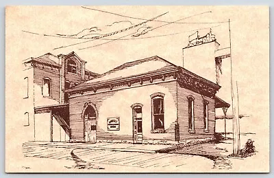 Missouri Moberly Historical Railroad Museum Vintage Postcard • $5.75