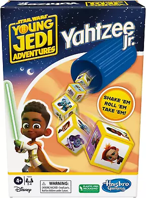 Yahtzee Jr. Star War: Young Jedi Adventures Edition Board Game For Kids | Ages 4 • $12.88