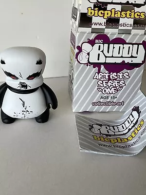 2009 BIC BUDDY 3  Series 1 - Vinyl Figure Artist  Angry Woebots  - ExcellentCond • $12.99