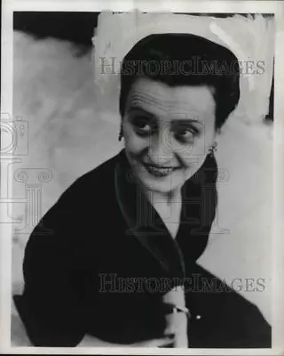 1952 Press Photo Micol Fontana From Rome - Orp13846 • $19.99