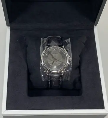 New Montblanc Star Legacy Automatic Date 39mm Grey Alligator #118517 ~ $2650 • $2025