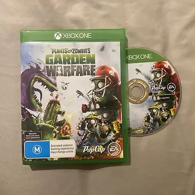 Plants Vs Zombies Garden Warfare Xbox One *FREE SHIPPING* Xbox Games PAL 2014 • $8.94