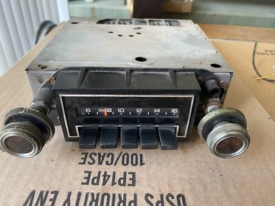 $24.99 • Buy Vtg Indash Gm Radio Dash Chevy Delco 1980s 1970s Chevrolet Firebird Pontiac