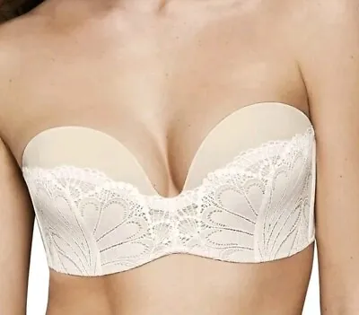 Wonderbra Ultimate Strapless Bra Size Uk 30FF • £22