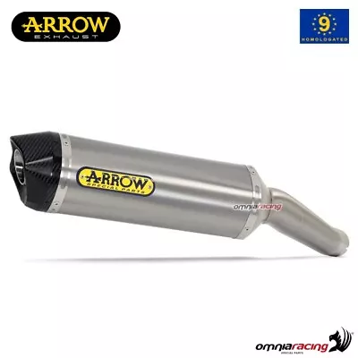 Arrow Exhaust Race-Tech Titanium Approved For Kawasaki Z750R 2011-2014 • $651