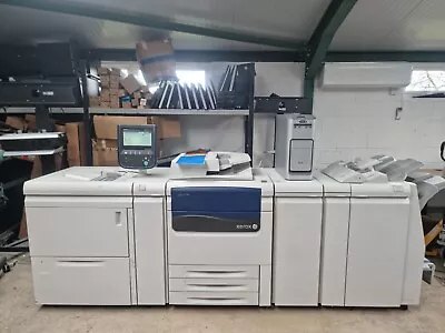 Xerox J75 Digital Press With Hi-Cap Feeder And Booklet Finisher Only Done 1.6 • £1800