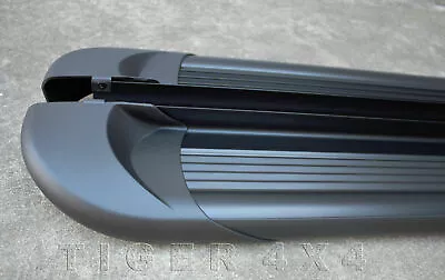 $389 • Buy (CBB8) Full Black Side Steps Running Boards SsangYong Musso SWB/LWB/ XLV 18-23