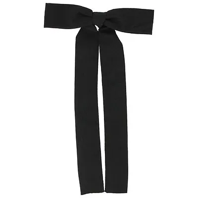 Clip-on ~ COLONEL TIE ~ Black String Tie Square Dance Western Bow Kentucky • $9