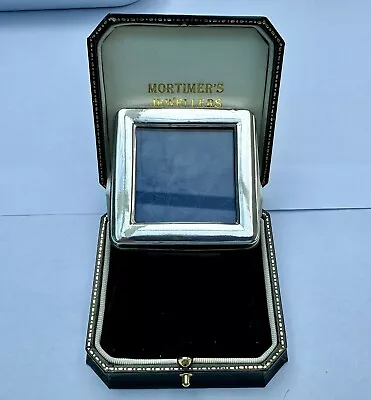 Vintage Italian 800 Hallmarked Solid Silver Photo Frame Picture Frame 336 FI • £17.99