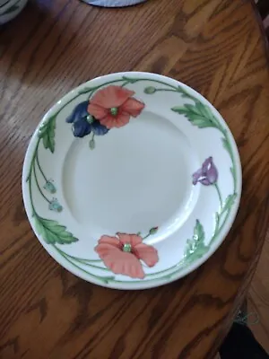  Villeroy & Boch Amapola Dinner Plates.  10 1/2 Inch Diameter. • $22