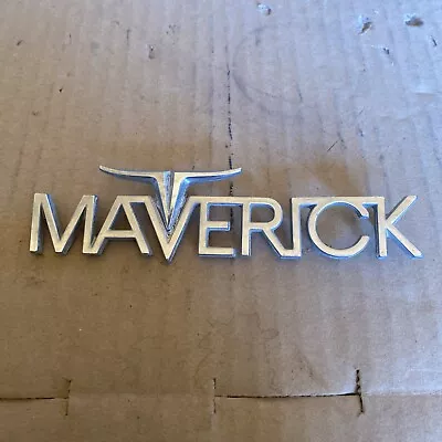 Original 1970 - 1977 Ford Maverick Sail Panel Emblem DODB-16098-B Vintage 71 72 • $11.40