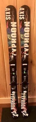 145 Cm Axis Typhoon Twintip Skis + Tyrolia Bindings • $114.99