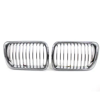 Fits For BMW E36 3 Series M3 97-99 Chrome Front Kidney Grille Chrome Color Auto • $38.99