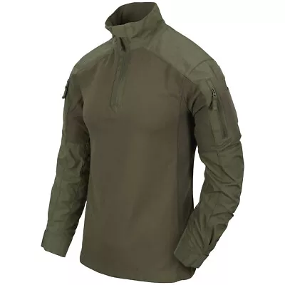 Helikon MCDU Combat Shirt NyCo Ripstop Long Sleeve Military Army Mens Olive Gree • £65.95