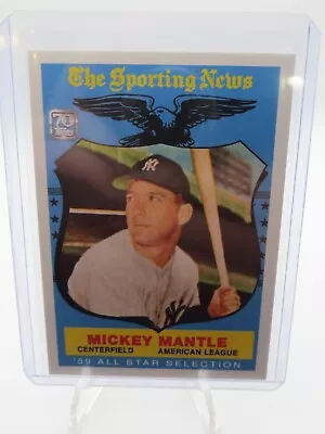 2021 Topps X #18 Mickey Mantle YANKEES The Sporting News Reprint • $2.99