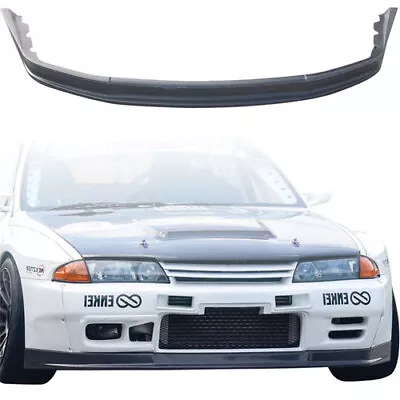 VSaero FRP TKYO Wide Body Front Lip 2dr Coupe For Skyline R32 Nissan 90-94 Vsae • $286