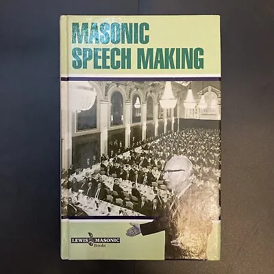 £19.95 • Buy Masonic Speech Making By J.W. Hobbs 1993 Hardback Lewis Masonic Books