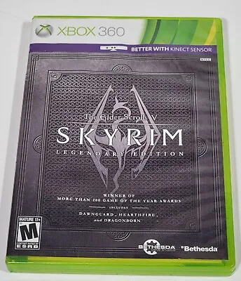 The Elder Scrolls V: Skyrim Legendary Edition - Xbox 360 Game - Dawnguard Dragon • $5