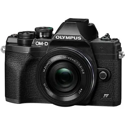 Olympus Om-D E-M10 IV Kit Ed 14-42mm F/3.5-5.6 Ez Black • $1313.66