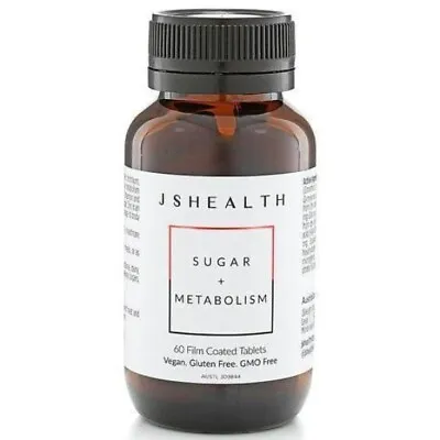 Js Health Sugar + Metabolism 60t - Helps Support Healthy Blood Sugar • $48.95