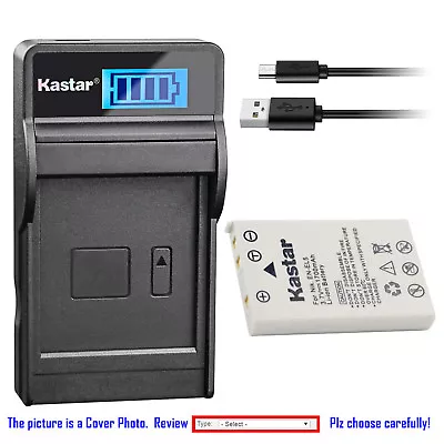 Kastar Battery LCD Charger For Nikon EN-EL5 MH-61 & Nikon Coolpix P500 Camera • $15.99