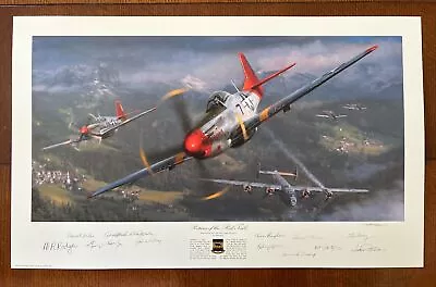 Return Of The Red Tails Matt Hall PP127/180 • $475