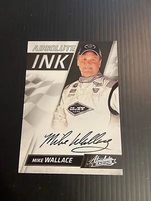2017 Absolute Ink Mike Wallace On Card Auto  • $5.99