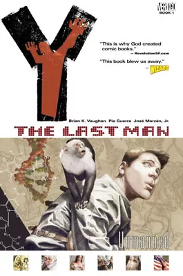 Y The Last Man TPB (2002) #   1 9th Print (7.0-FVF) Unmanned 2003 • $15.40