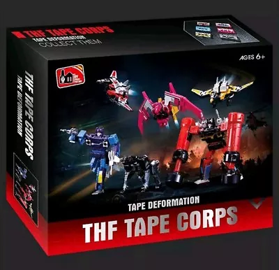 Transformer Masterpiece MP13 Soundwave THF-01 Tape Corps 6PCS🇺🇸NEW! • $82.98