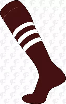 TCK Dugout Athletic Baseball Football Softball Striped Long Knee High Socks • $10.99