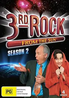  3rd Rock From The Sun : Season 2 (DVD 2010 4-Disc Set) Region 4 • $29.95