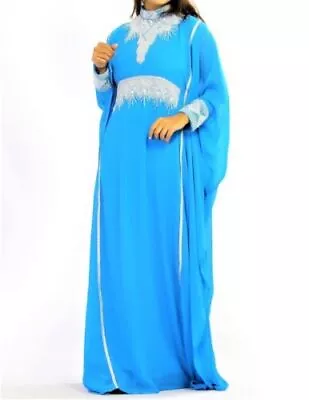 Abaya Moroccan Kaftan Sale Royal Wedding Dubai Farasha Ramadan Long Dress Sana • $79.85