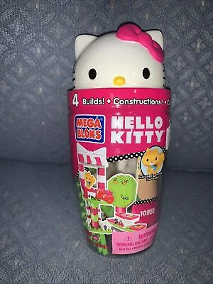 Hello Kitty Mega Blocks 67 Pcs Kitten Ages 4+ Wow!! • $19.99