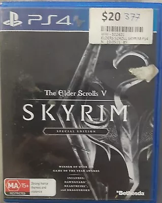 The Elder Scrolls V Skyrim Special Edition PS4 VGC Free  🇦🇺 Post • $18