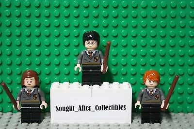 LEGO Harry Potter Ron Hermione Gryffindor MINIFIGURES Genuine NEW 4842 4738  • $68.37