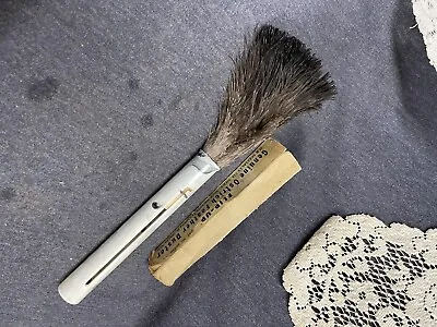 Vintage Junior FLIP-UP Brand Genuine Ostrich Feather Duster Cleaner Original Box • $12