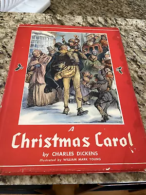 1939 A Christmas Carol  Charles Dickens Illustrated By Mark Young 1st Edition • $60