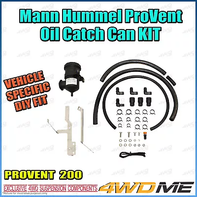 FORD RANGER RAPTOR BiTurbo PROVENT OIL SEPARATOR CATCH CAN MANN HUMMEL FULL KIT • $437