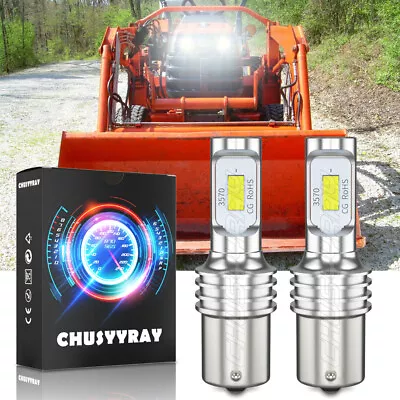 2  Bright LED Light Bulbs For Kubota B7500 B7610 B7800 PN 66591-55630; Tractor • $14.62