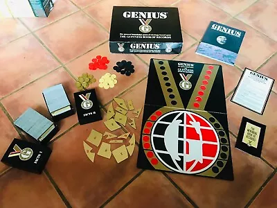 Vintage 1988 Guinness World Records Genius Board Game Complete • £3.99