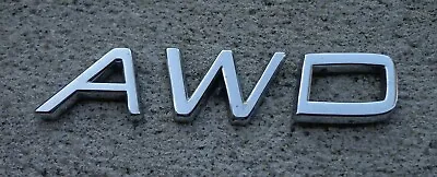 Volvo AWD Emblem Letters Badge Decal Logo S60 S70 XC60 Rear OEM Genuine Original • $13.12